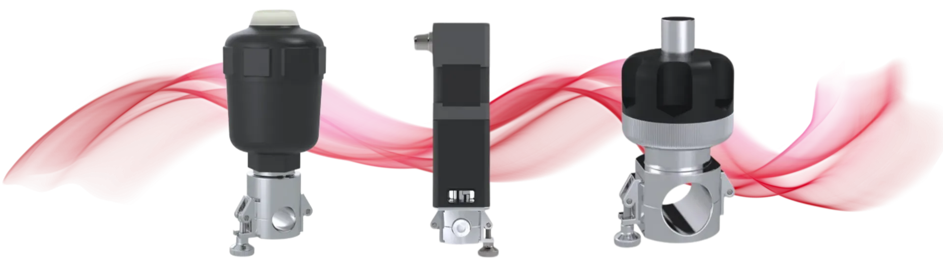 ARTēVA Electric, Pneumatic and Manual pinch valve series