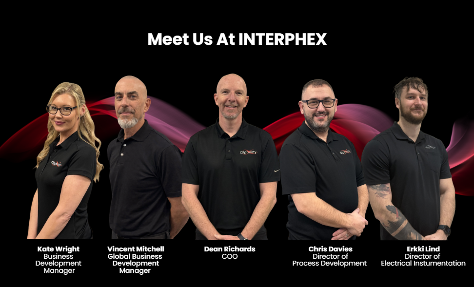 Alphinity team at INTERPHEX
